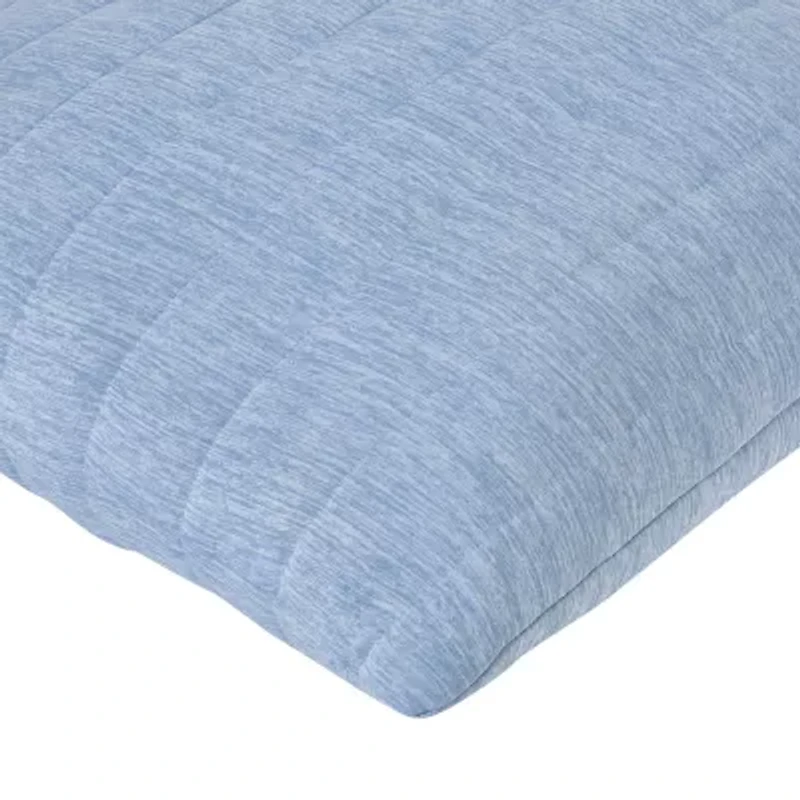 Allied Home Below Zero Space Dyed Cooling Body Down Alternative Medium Density Bed Pillow