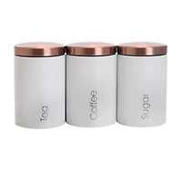 MegaChef Essential Kitchen Storage 3-pc. Canister