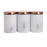 MegaChef Essential Kitchen Storage 3-pc. Canister
