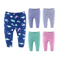 The Peanutshell Baby Girls Easy-on + Easy-off Straight Regular Fit Pull-On Pant