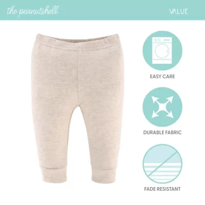 The Peanutshell Baby Unisex Easy-on + Easy-off Straight Regular Fit Pull-On Pant