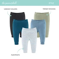 The Peanutshell Baby Boys Easy-on + Easy-off Straight Regular Fit Pull-On Pant