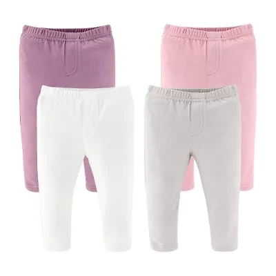 The Peanutshell Baby Girls Easy-on + Easy-off Straight Regular Fit Pull-On Pant