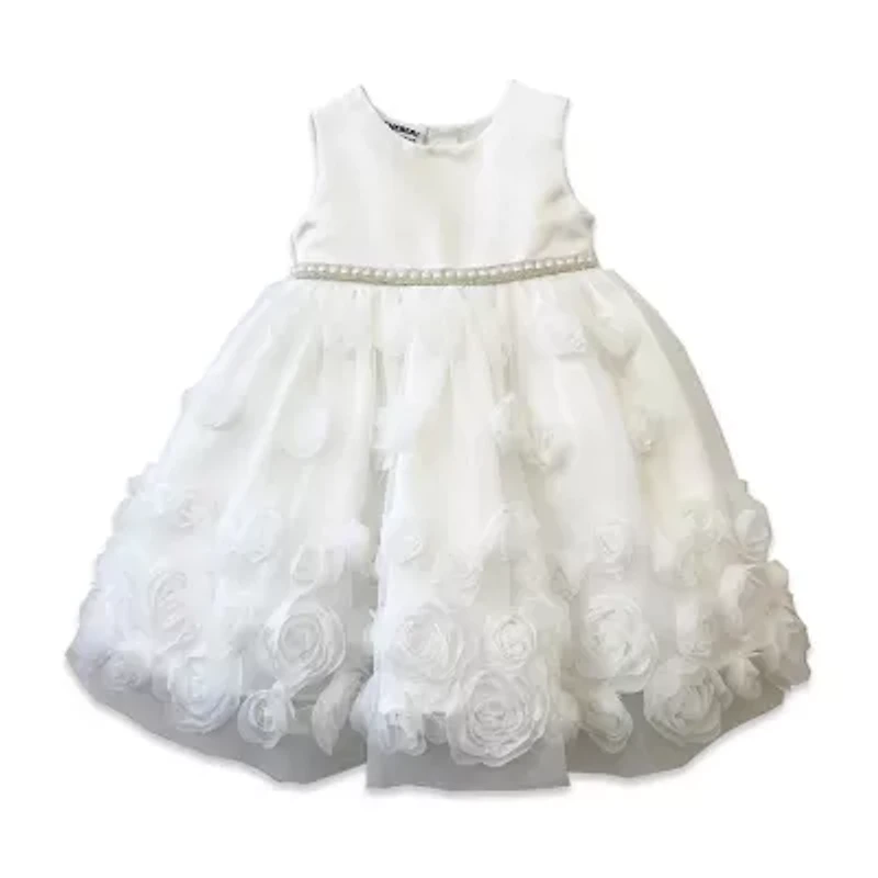Blueberi Boulevard Baby Girls Sleeveless A-Line Dress