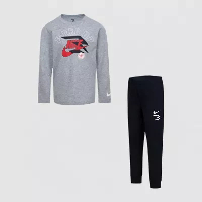 Nike 3BRAND by Russell Wilson Little Boys 2-pc. Pant Set