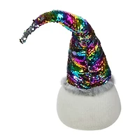 Northlight Rainbow Flip Sequin Hat - 24in Christmas Gnome