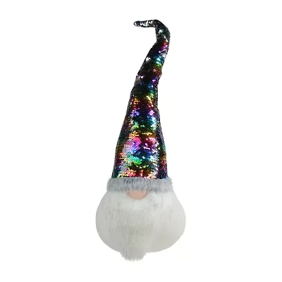 Northlight Rainbow Flip Sequin Hat - 24in Christmas Gnome