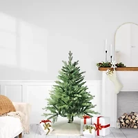 Northlight Real Touch™️ Mixed Eden Pine - Unlit 4 Foot Pine Christmas Tree
