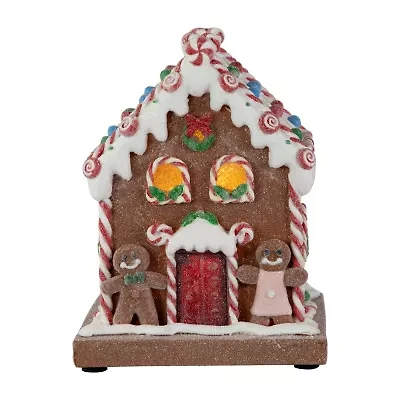 Northlight Pre-Lit Led Candy - 7.5in Gingerbread House