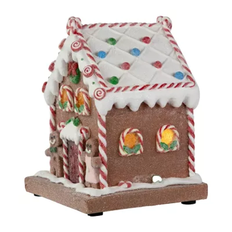 Northlight Pre-Lit Led Candy - 7.5in Gingerbread House