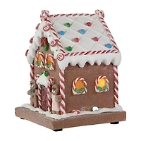 Northlight Pre-Lit Led Candy - 7.5in Gingerbread House