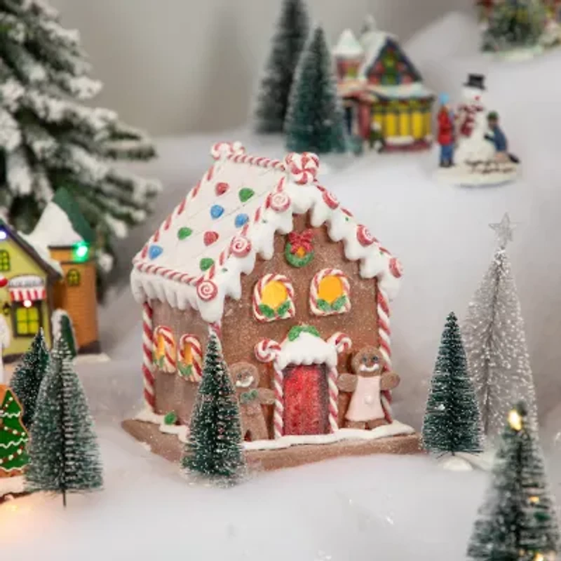 Northlight Pre-Lit Led Candy - 7.5in Gingerbread House