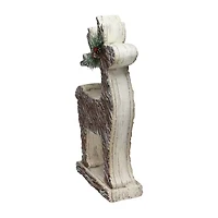 Northlight Rustic Woodland Reindeer Statue - 19in - Brown Christmas Figurine