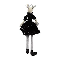 Northlight Sitting Reindeer With Dangling Legs - 18in Christmas Figurine