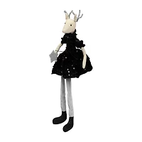 Northlight Sitting Reindeer With Dangling Legs - 18in Christmas Figurine
