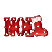 Northlight Lighted "Noel" - 16in Marquee Lights