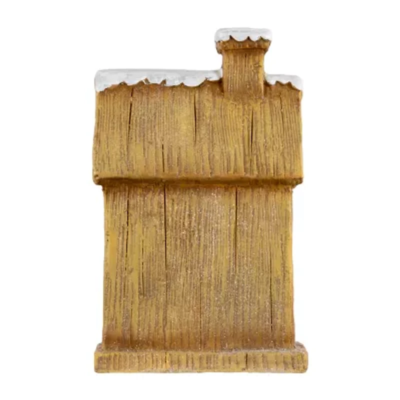 Northlight Led Lighted Peppermint House - 14in Gingerbread House