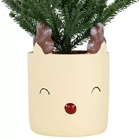 Northlight Mini In Reindeer - 14.25in - Unlit 1 Foot Christmas Tree