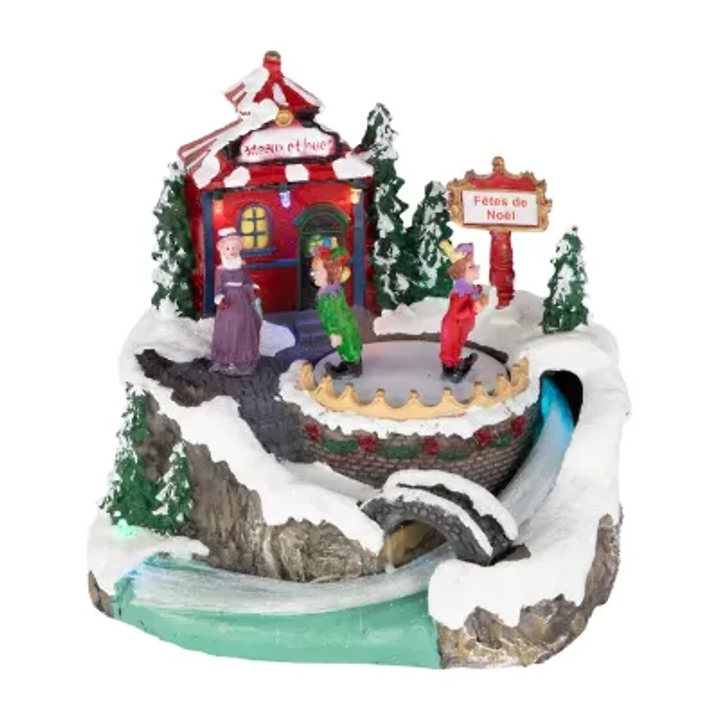 Northlight Led Lighted And Animated Scene - 7.75in Lighted Christmas Village