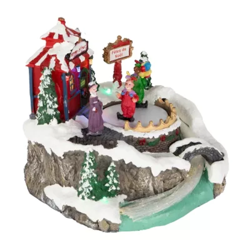 Northlight Led Lighted And Animated Scene - 7.75in Lighted Christmas Village