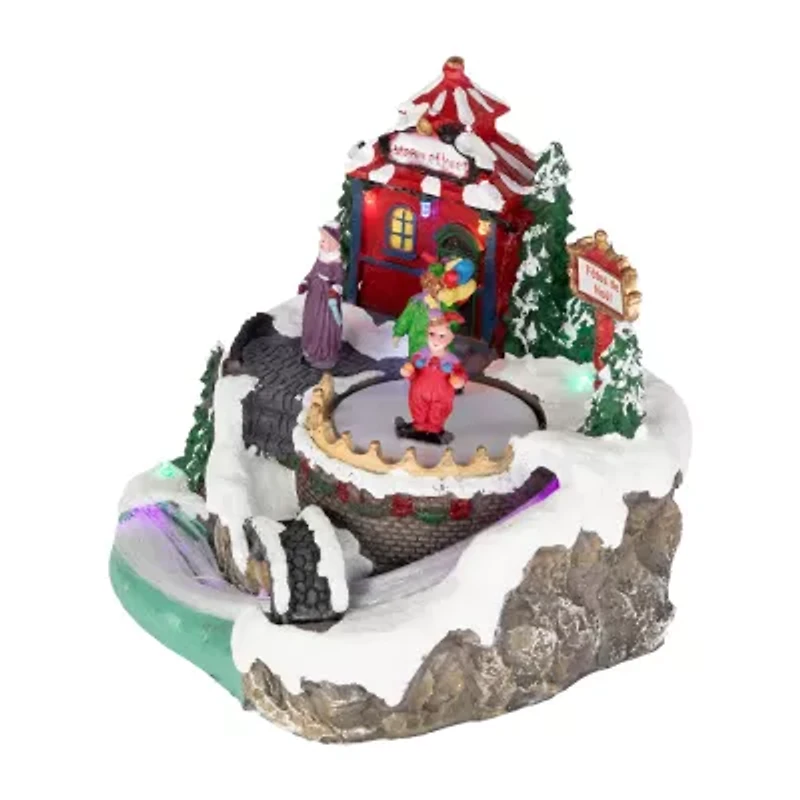 Northlight Led Lighted And Animated Scene - 7.75in Lighted Christmas Village