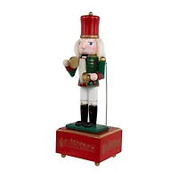 Northlight Musical And Animated Cymbalist - 12in Wood Plays Music Christmas Nutcracker