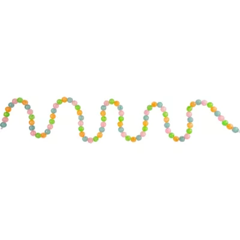 Northlight 6ft Pastel Faux Candy Frosted - Unlit Christmas Indoor Garland