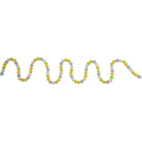 Northlight 6ft Pastel Faux Candy Frosted - Unlit Christmas Indoor Garland