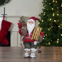 Northlight 12in Standing With A Sled And Lantern Christmas Figurine