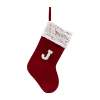 Northlight Velvet Joy - 20in- Red - Set Of 3 Christmas Stocking