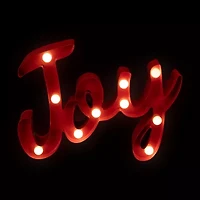 Northlight Lighted "Joy" - 11.25in Marquee Lights