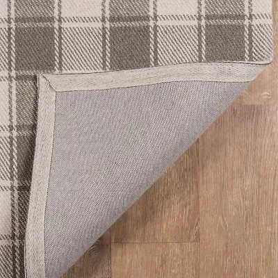 Erin Gates By Momeni Charles Plaid Indoor Rectangular Accent Rug