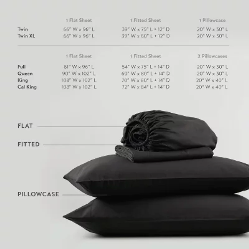 510 Design Soft Breathable 100% Cotton Sheet Set
