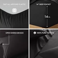 510 Design Soft Breathable 100% Cotton Sheet Set