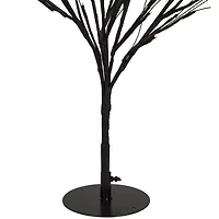 Northlight Pre-Lit Twig - Black - 39in - Warm White Led Lights Artificial Tree