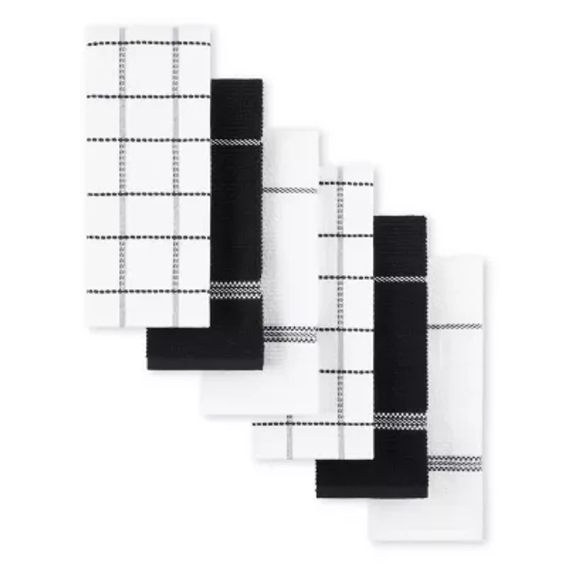 Martha Stewart Waffle 6-pc. Kitchen Towel