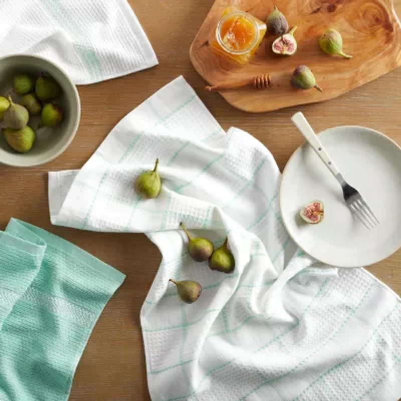 Martha Stewart Waffle 6-pc. Kitchen Towel
