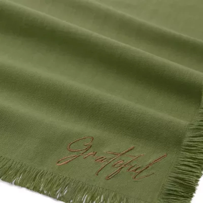 Elrene Home Fashions Fringed Harvest 4-pc. Napkins