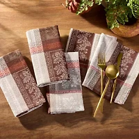 Elrene Home Fashions Windswept Harvest 8-pc. Napkins