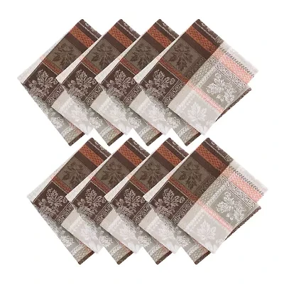 Elrene Home Fashions Windswept Harvest 8-pc. Napkins