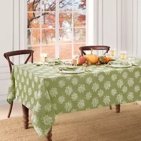 Elrene Home Fashions Falling Leaves Tablecloth
