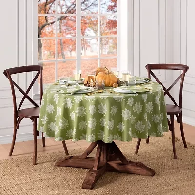 Elrene Home Fashions Falling Leaves Tablecloth