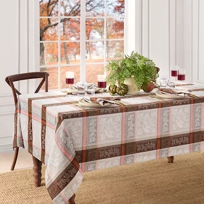 Elrene Home Fashions Windswept Harvest Tablecloth