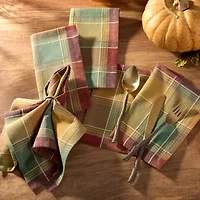 Elrene Home Fashions Autumn Acres 8-pc. Napkins