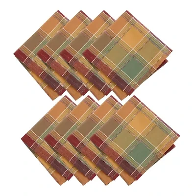 Elrene Home Fashions Autumn Acres 8-pc. Napkins