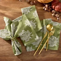 Elrene Home Fashions Falling Leaves 8-pc. Napkins