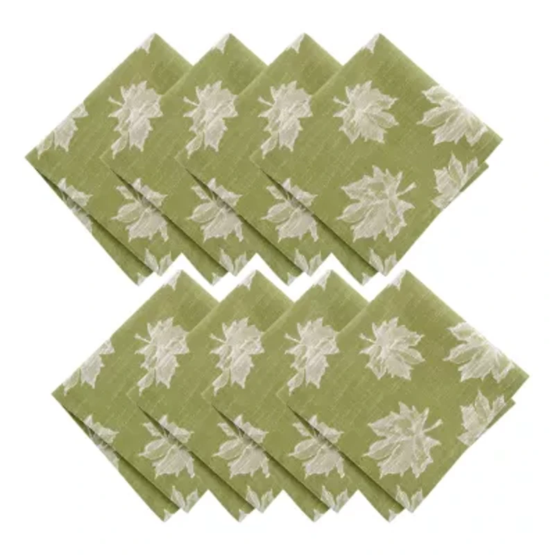 Elrene Home Fashions Falling Leaves 8-pc. Napkins
