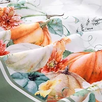Elrene Home Fashions Pumpkin Harvest Vine Tablecloth