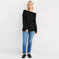 Arizona Juniors Womens Long Sleeve Pullover Sweater