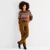a.n.a Womens Crew Neck Long Sleeve Pullover Sweater
